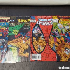 Cómics: COMICS - LETHAL FOES OF SPIDER-MAN (1993) #1, 2, 3 Y 4 - SPIDERMAN - MARVEL COMICS - SCOTT MCDANIEL. Lote 393194609