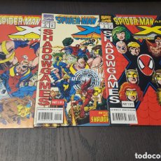 Cómics: COMICS - SPIDER-MAN AND X-FACTOR SHADOWGAMES (1994) #1, 2 Y 3 - SPIDERMAN - MARVEL COMICS. Lote 393196109