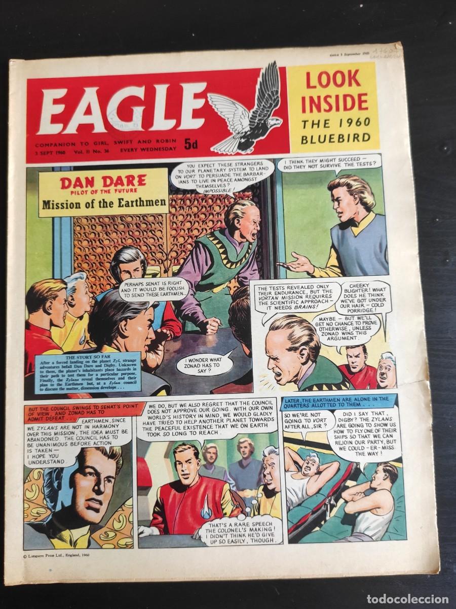 C&oacute;mics: EAGLE. N&ordm; 36. WEDNESDAY 3rd SEPTEMBER 1960. LEER - Foto 1