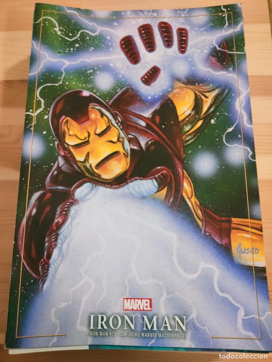 C&oacute;mics: Iron Man 13 Marvel Joe Jusko Masterpieces Variant 2021 - Foto 1