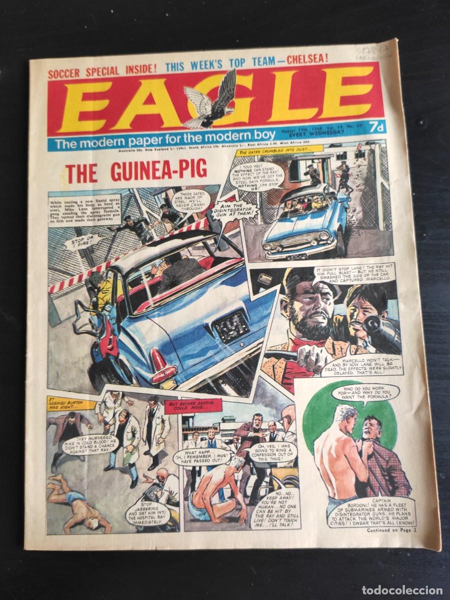 C&oacute;mics: EAGLE. INGL&Eacute;S. N&ordm; 33. WEDNESDAY 17th AUGUST 1968. LEER - Foto 1