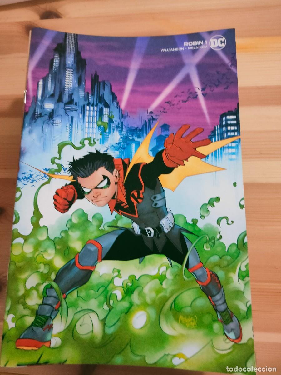 C&oacute;mics: Robin 1 DC 2021 Melnikov Variant Cover - Foto 1