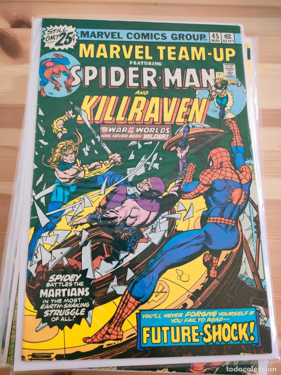 C&oacute;mics: Marvel Team Up 45 Spider Man and Killraven 1976 - Foto 1