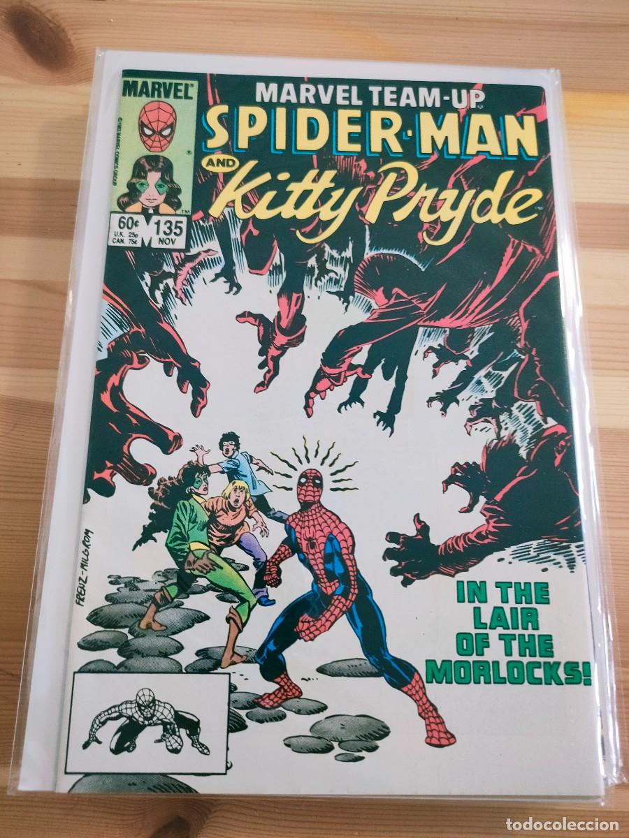 C&oacute;mics: Marvel Team Up 135 Spider Man and Kitty Pride 1983 - Foto 1