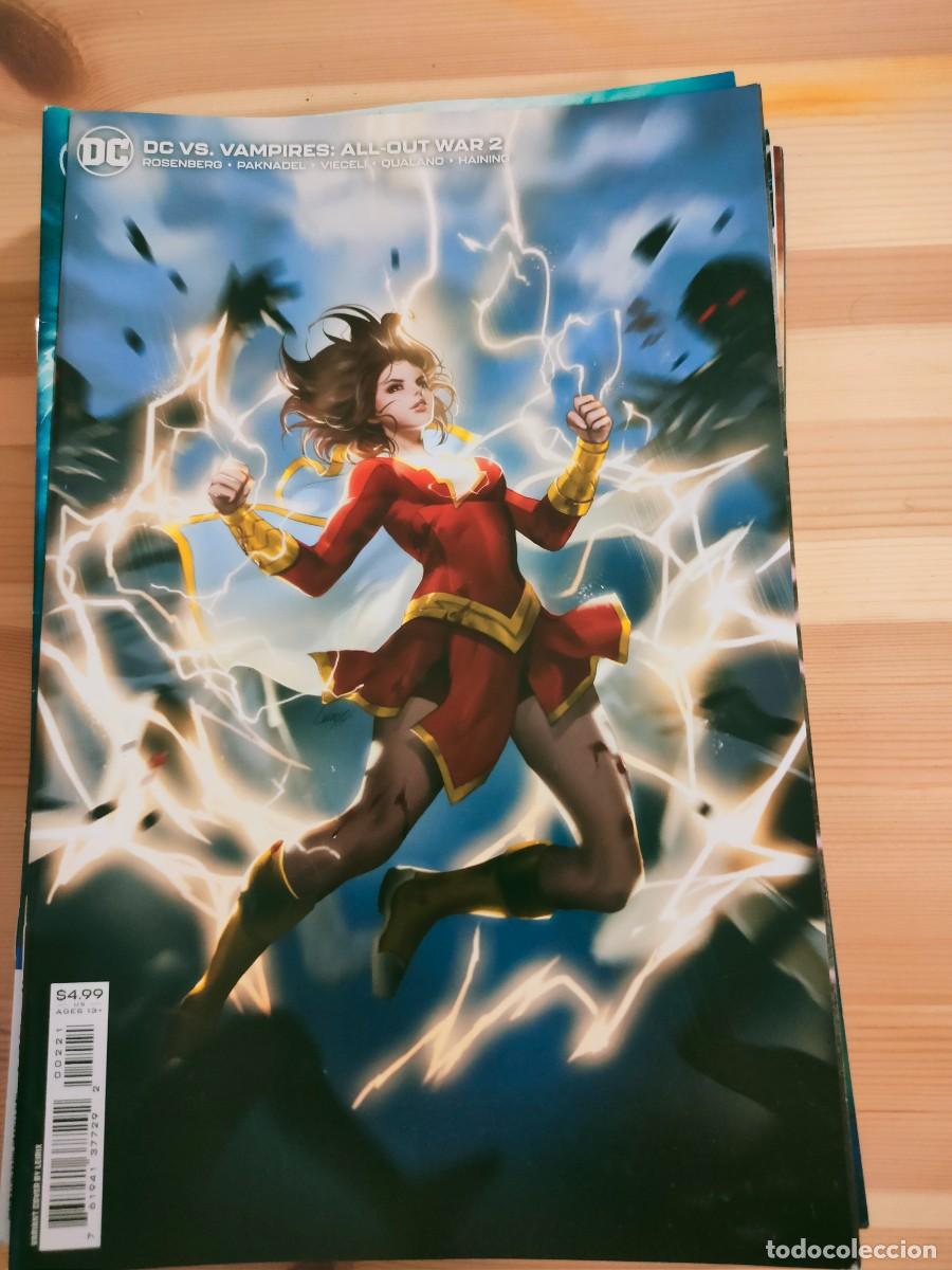 Comics : DC Vs Vampires All Out War 2 DC Lesley Leirix Li variant Cover