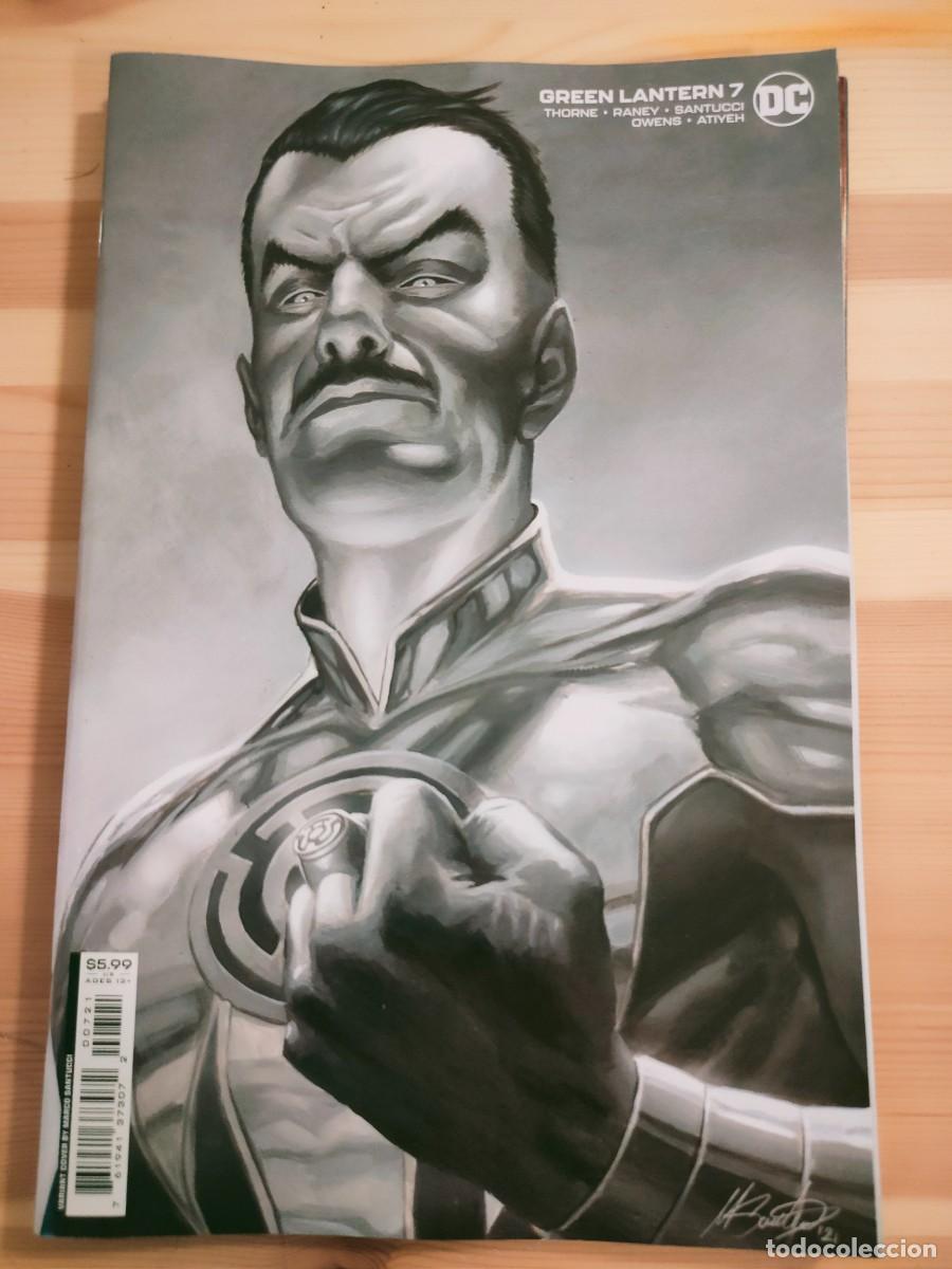 C&oacute;mics: Green Lantern 7 DC Santucci Variant Cover 2021 - Foto 1