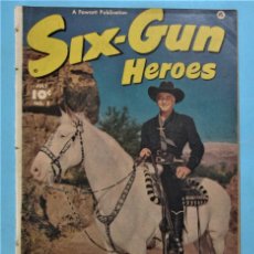 Cómics: SIX GUN HEROES. Nº 3. PUBLISHING BY FAWCETT PUBLICATIONS INC. NEW YORK, 1950.