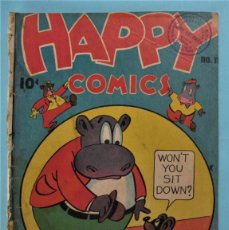 Cómics: HAPPY COMICS. Nº 12. BY NEDOR PUBLISHING CO. NEW YORK, 1945.