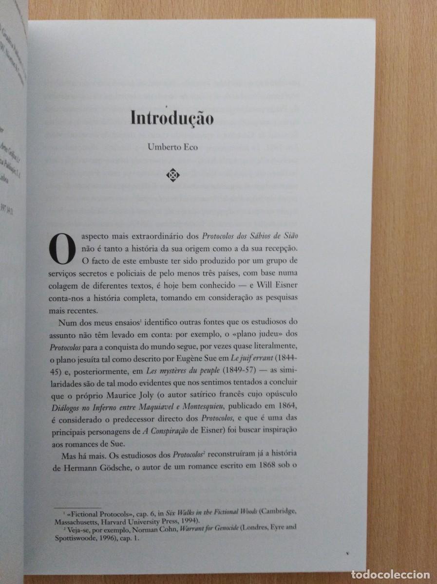 C&oacute;mics: A CONSPIRA&Ccedil;AO. Will Eisner. Edici&oacute;n en Portugu&eacute;s. - Foto 9
