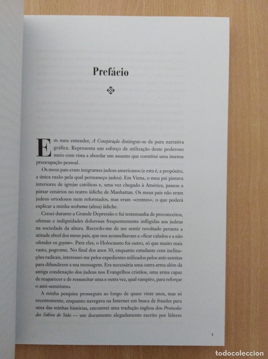 C&oacute;mics: A CONSPIRA&Ccedil;AO. Will Eisner. Edici&oacute;n en Portugu&eacute;s. - Foto 10