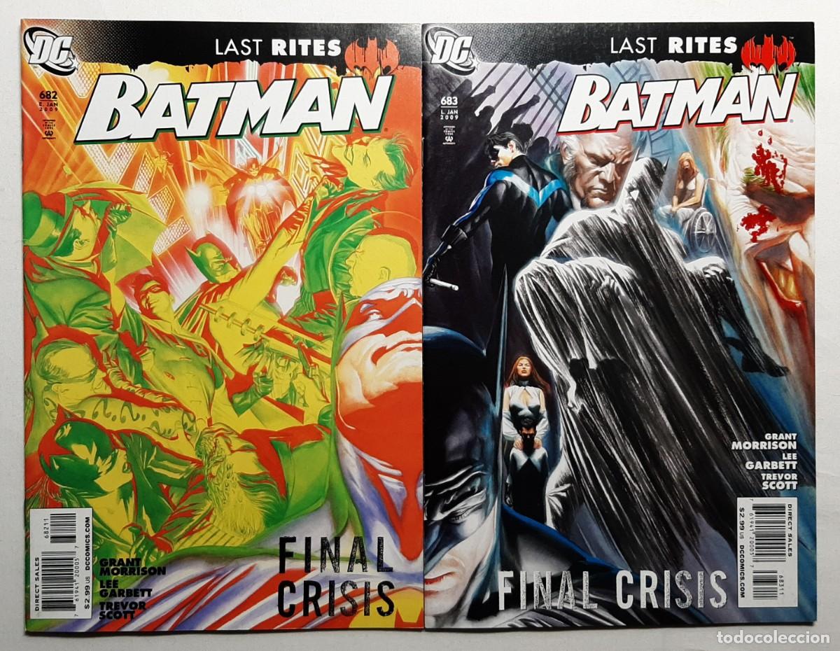 batman, 682, 683 ”last rites” - dc comics - Buy Antique comics from the  . on todocoleccion