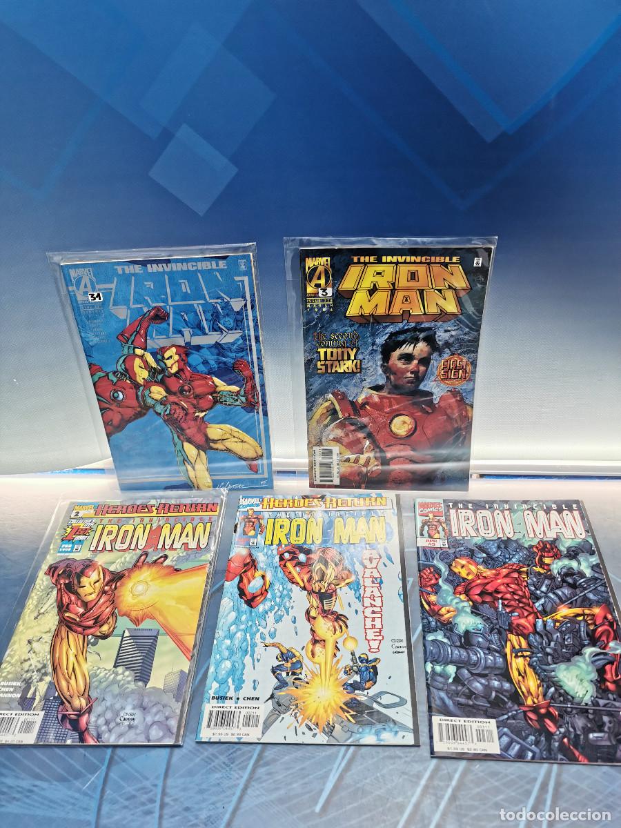 C&oacute;mics: 5 c&oacute;mics USA, IRON MAN, marvel, en ingles, edicion USA - Foto 1