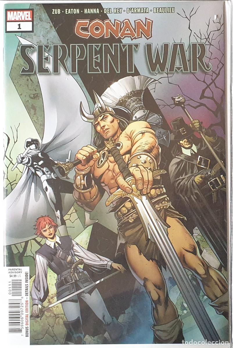 C&oacute;mics: Conan - Serpent War #0, 1 y 2 (USA, Marvel) - Foto 2