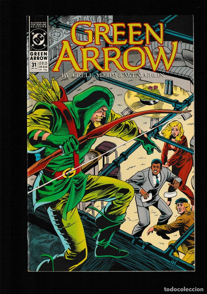 C&oacute;mics: GREEN ARROW 31 - DC 1989 / MIKE GRELL - Foto 1
