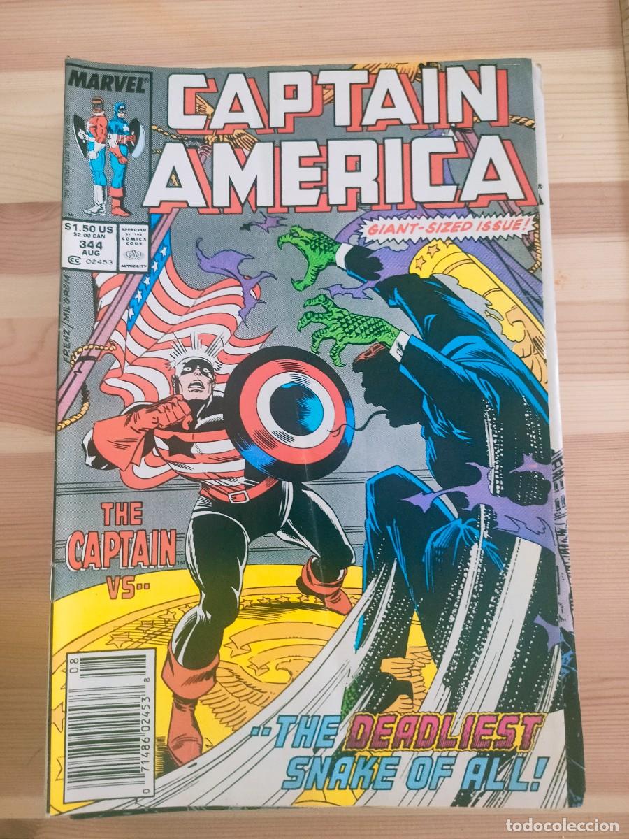 C&oacute;mics: Captain America 344 vol 1 Marvel - Foto 1