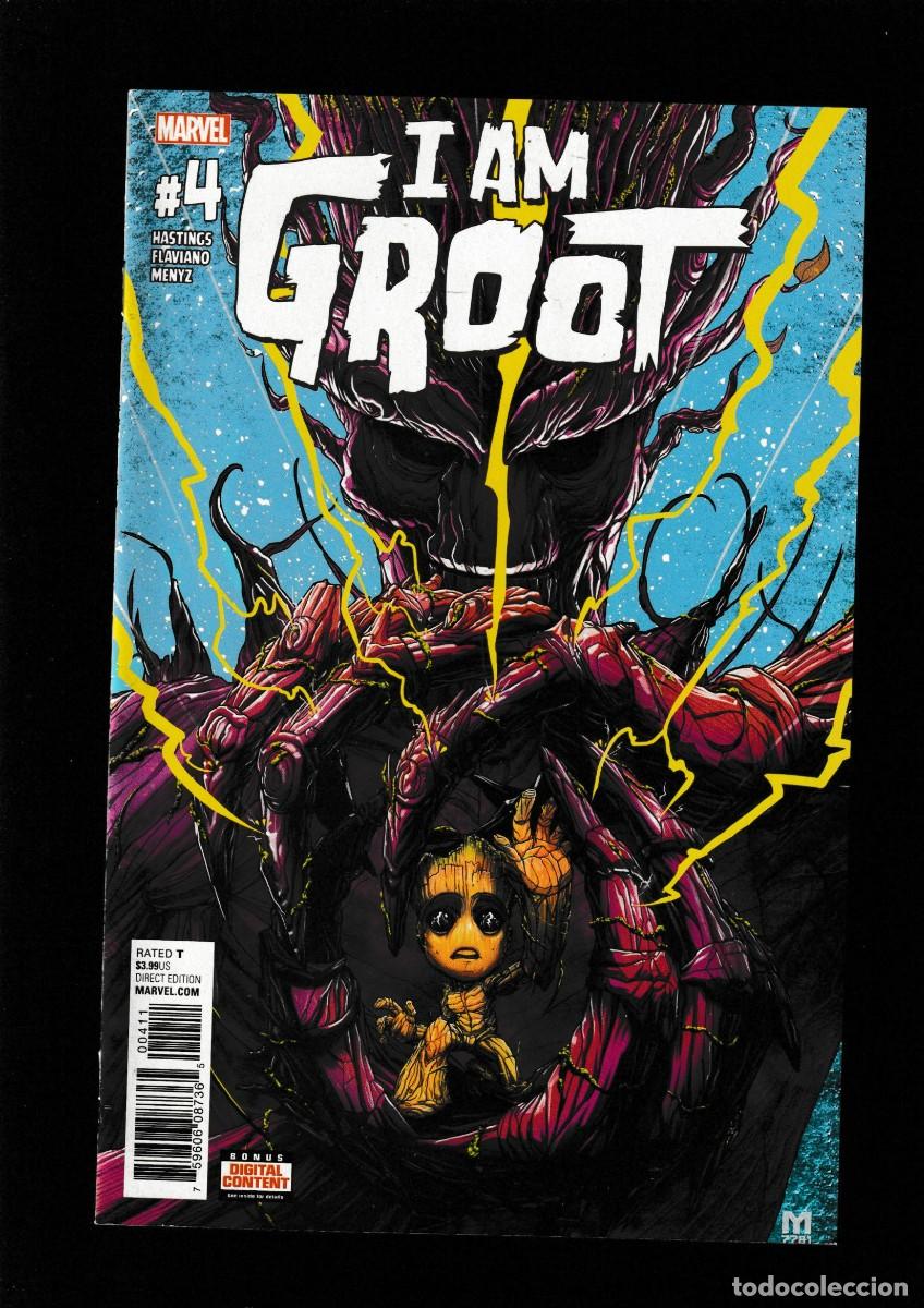 C&oacute;mics: I AM GROOT 4 - MARVEL 2017 - Foto 1