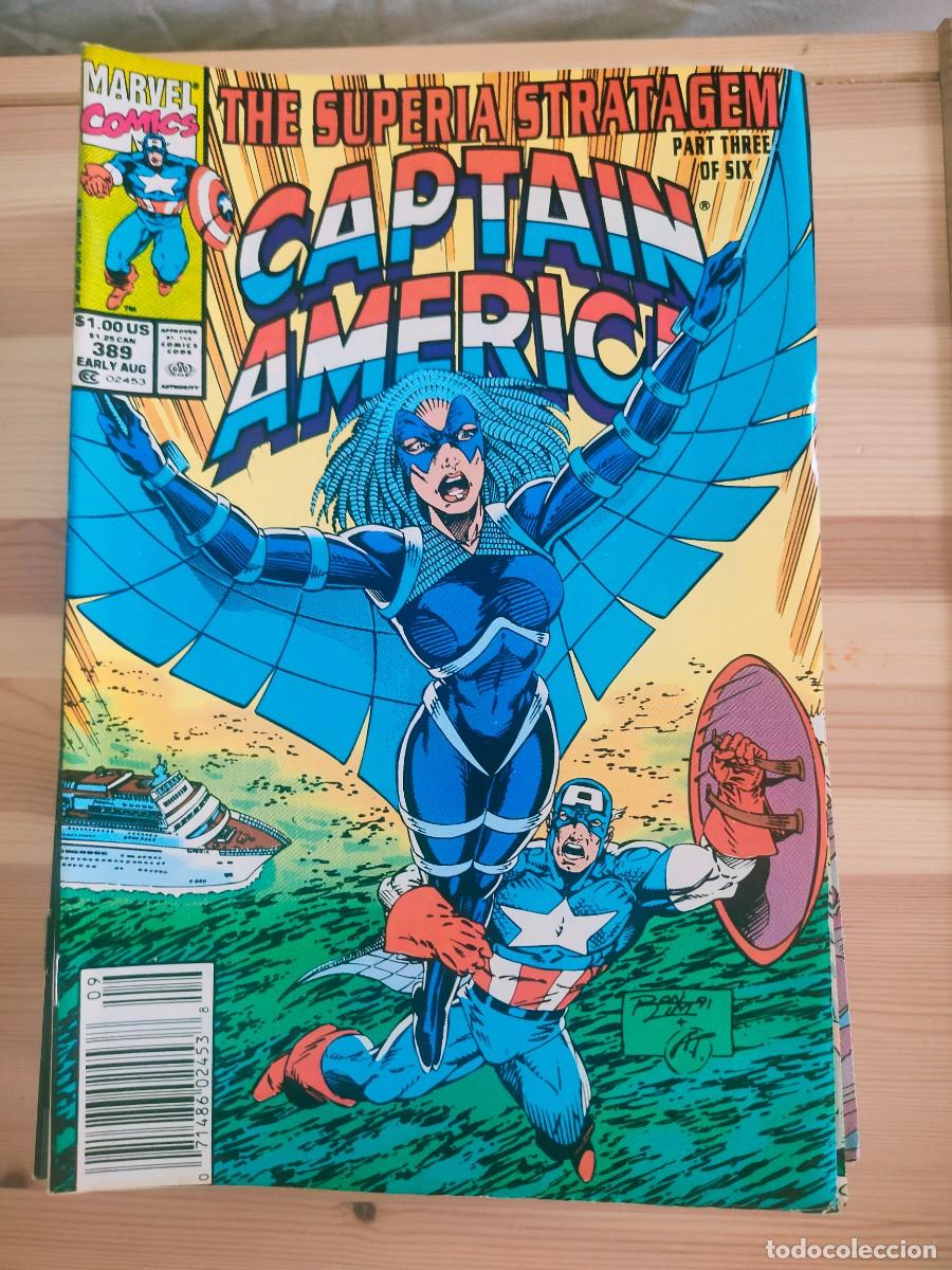 C&oacute;mics: Captain America 389 vol 1 Marvel - Foto 1