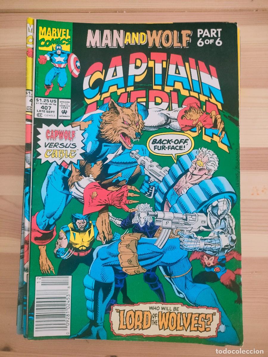 C&oacute;mics: Captain America 407 vol 1 Marvel - Foto 1