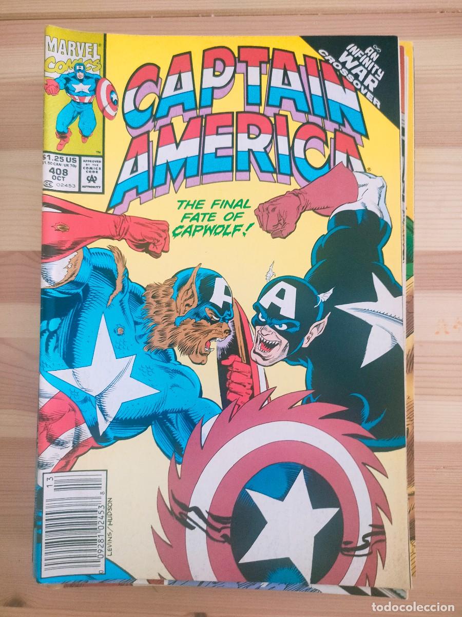 C&oacute;mics: Captain America 408 vol 1 Marvel - Foto 1