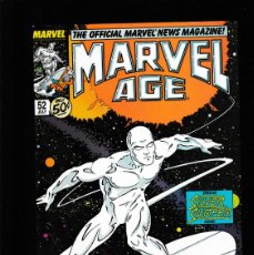 Cómics: MARVEL AGE 52 - MARVEL 1987 / HISTORY OF THE SILVER SURFER. Lote 400614089