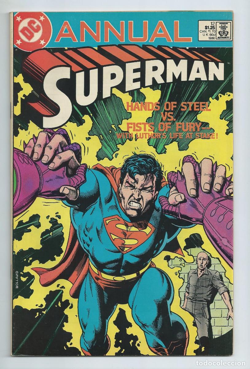 C&oacute;mics: SUPERMAN ANNUAL N&ordm; 12 (1986). ORIGINAL DC. NUEVO - Foto 1