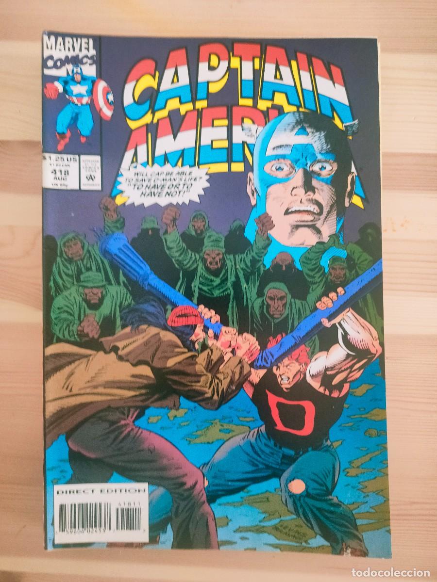 C&oacute;mics: Captain America 418 vol 1 Marvel - Foto 1