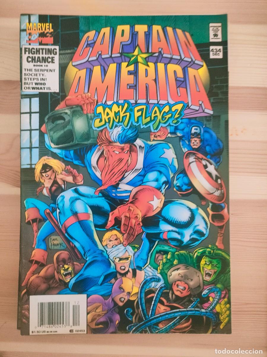 C&oacute;mics: Captain America 434 vol 1 Marvel - Foto 1