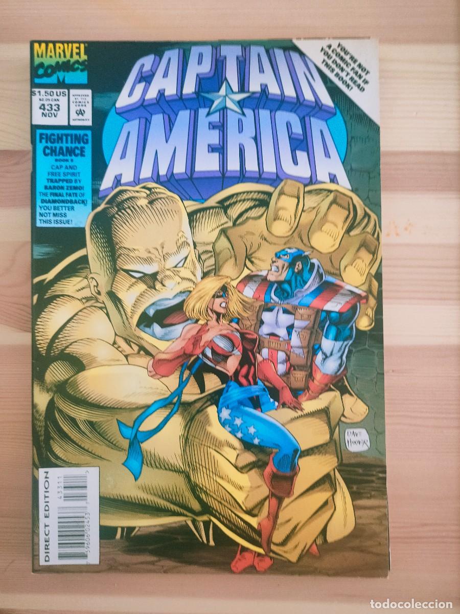 C&oacute;mics: Captain America 433 vol 1 Marvel - Foto 1