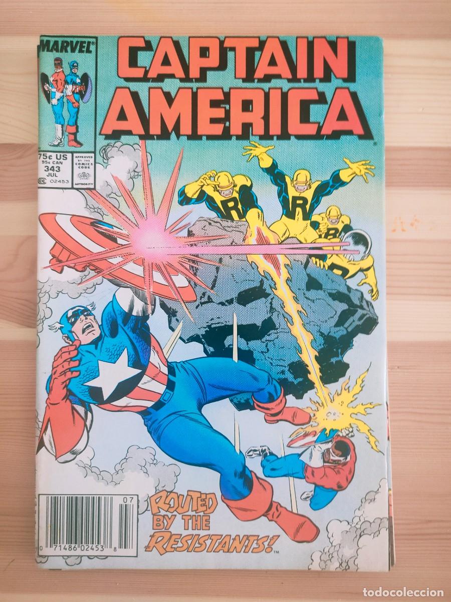 C&oacute;mics: Captain America 343 vol 1 Marvel - Foto 1