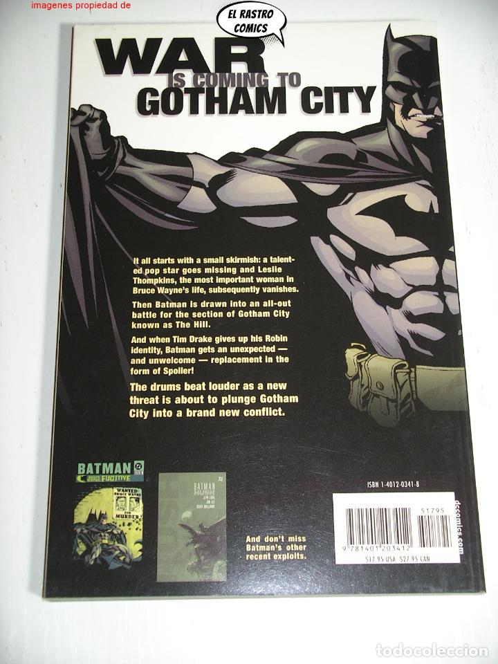 C&oacute;mics: Batman War drums, DC USA, TPB - Foto 3