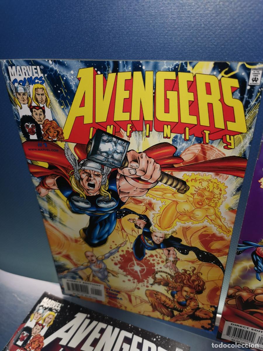 C&oacute;mics: miniserie 1 al 4, AVENGERS INFINITY de Roger Stern, marvel comics - Foto 2