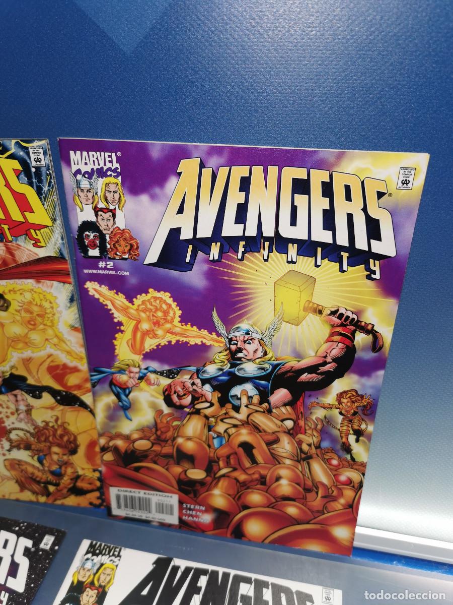 C&oacute;mics: miniserie 1 al 4, AVENGERS INFINITY de Roger Stern, marvel comics - Foto 3
