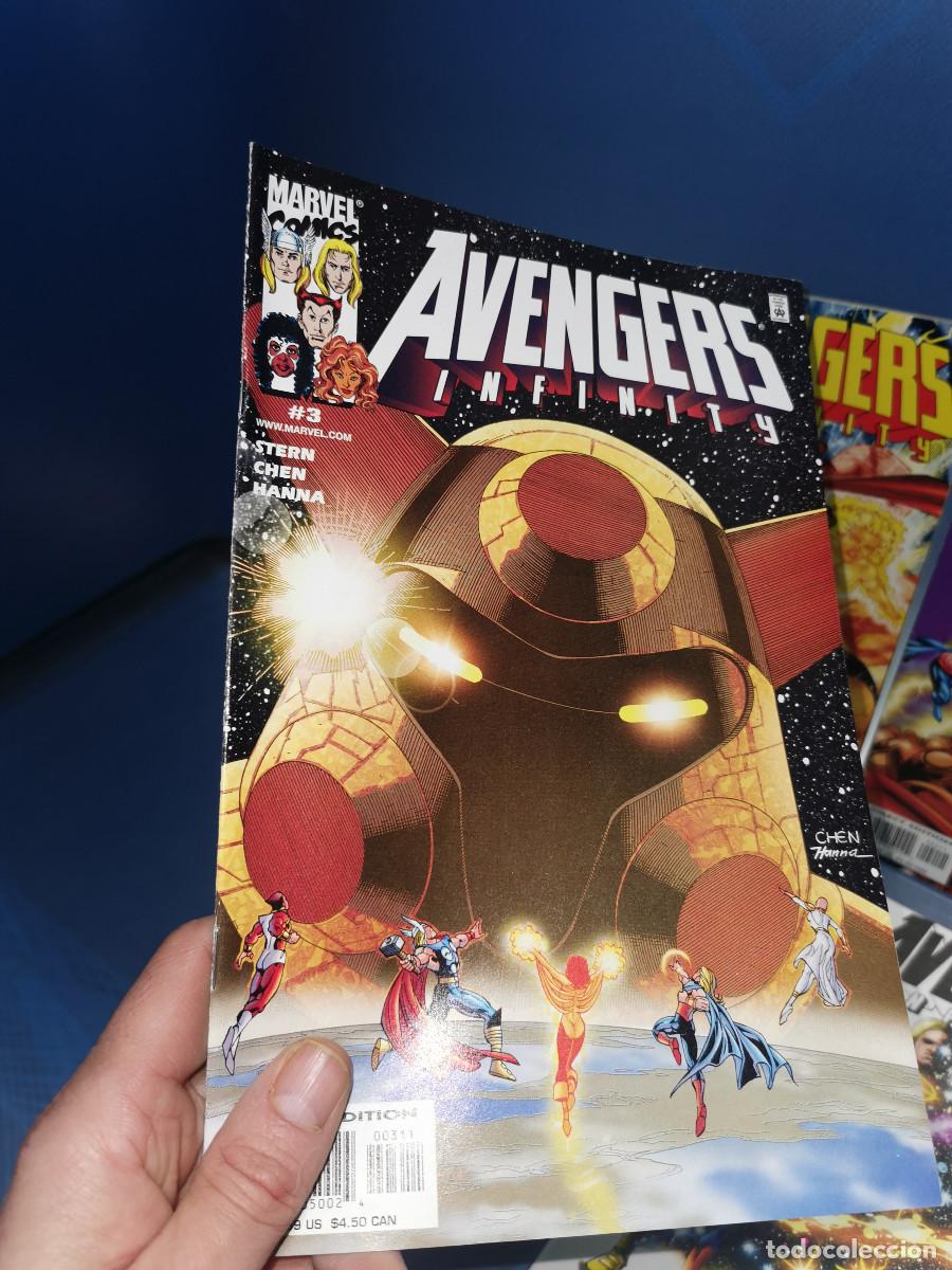 C&oacute;mics: miniserie 1 al 4, AVENGERS INFINITY de Roger Stern, marvel comics - Foto 4