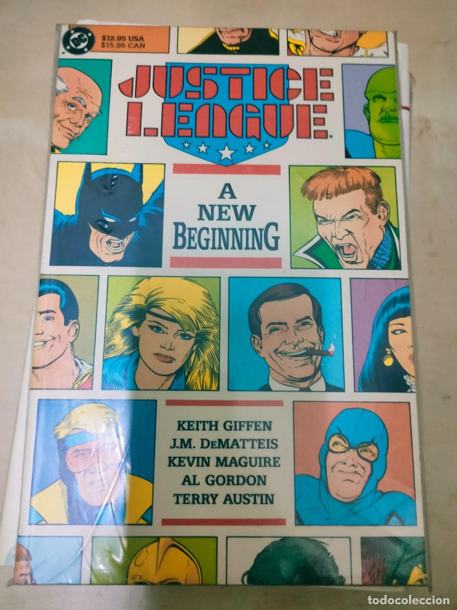 C&oacute;mics: Justice League A New Beggining DC 1989 - Foto 1