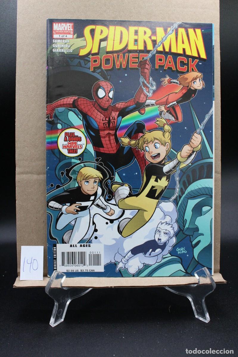 C&oacute;mics: SPIDER-MAN & POWER PACK #1 2007 Mini Series Marc Sumerak Gurihiru Marvel - Foto 1