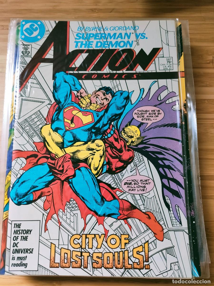C&oacute;mics: Action Comics 587 vol 1 DC - Foto 1