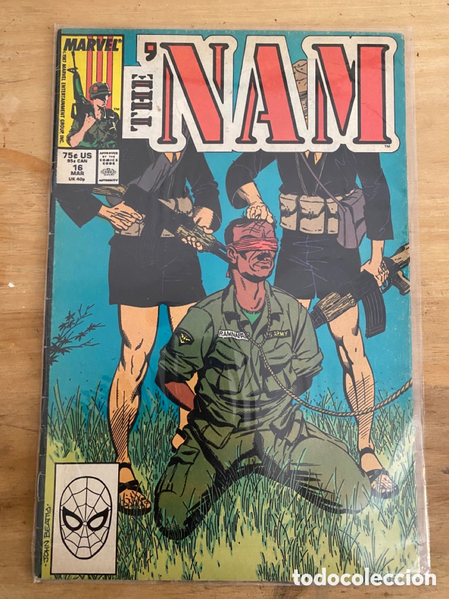 The &lsquo;Nam #16 (1988) Marvel Murray Vansant