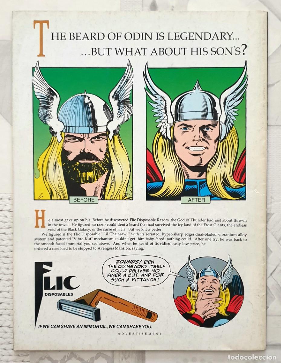 C&oacute;mics: MARVEL ILLUSTRATED: THE SWIMSUIT ISSUE. Original en ingles. Marvel Comics 1991 - Foto 2