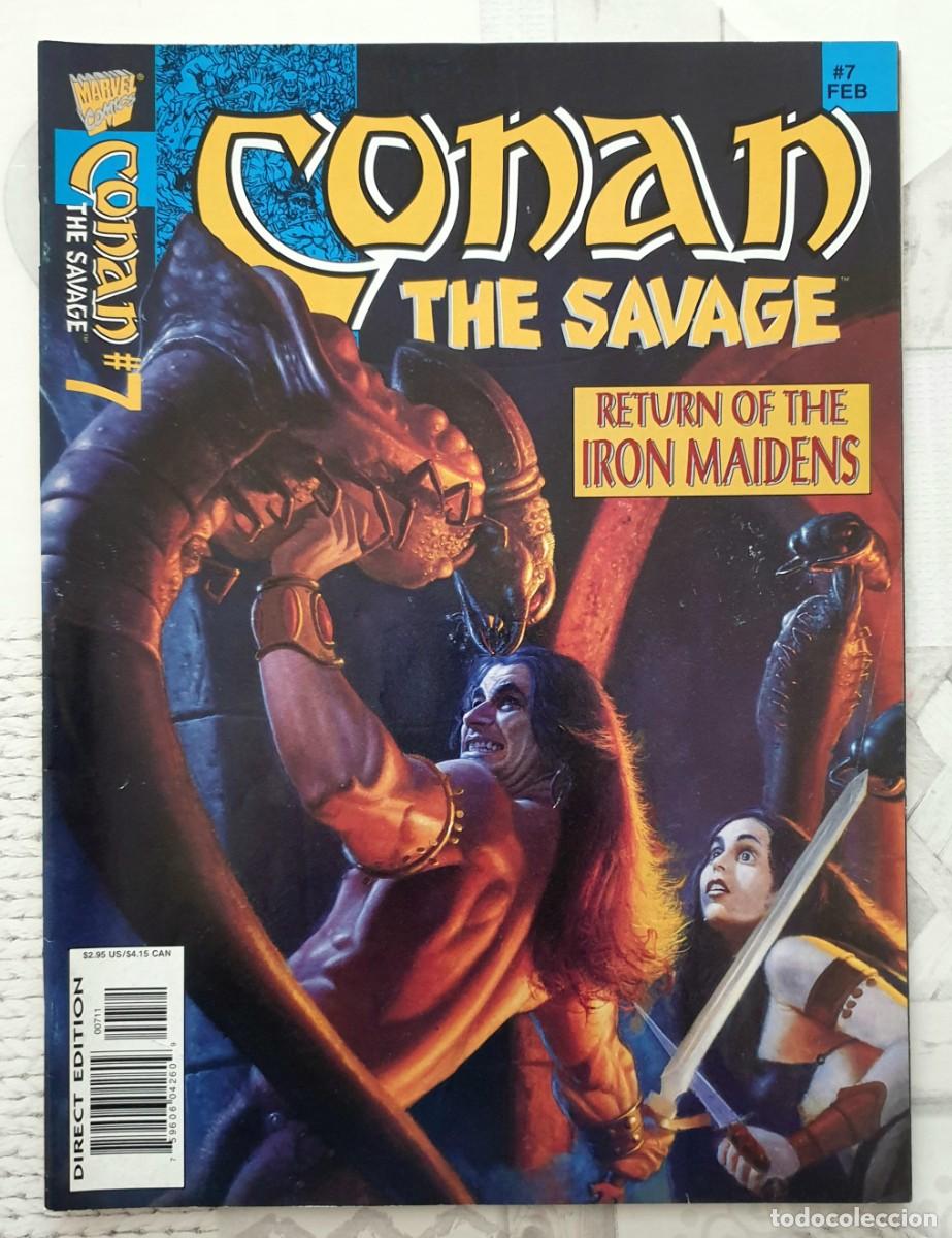 C&oacute;mics: CONAN THE SAVAGE #7. Original en ingles. Marvel Comics 1996 - Foto 1