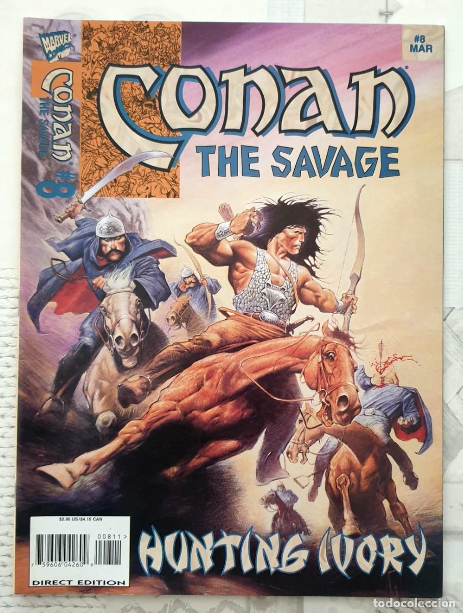 C&oacute;mics: CONAN THE SAVAGE #8. Original en ingles. Marvel Comics 1996 - Foto 1