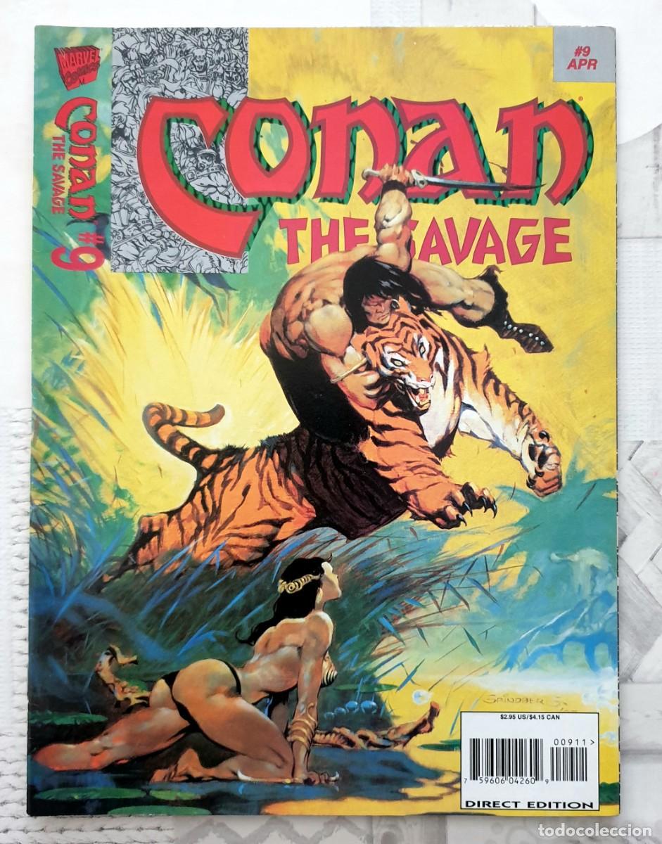C&oacute;mics: CONAN THE SAVAGE #9. Original en ingles. Marvel Comics 1996 - Foto 1
