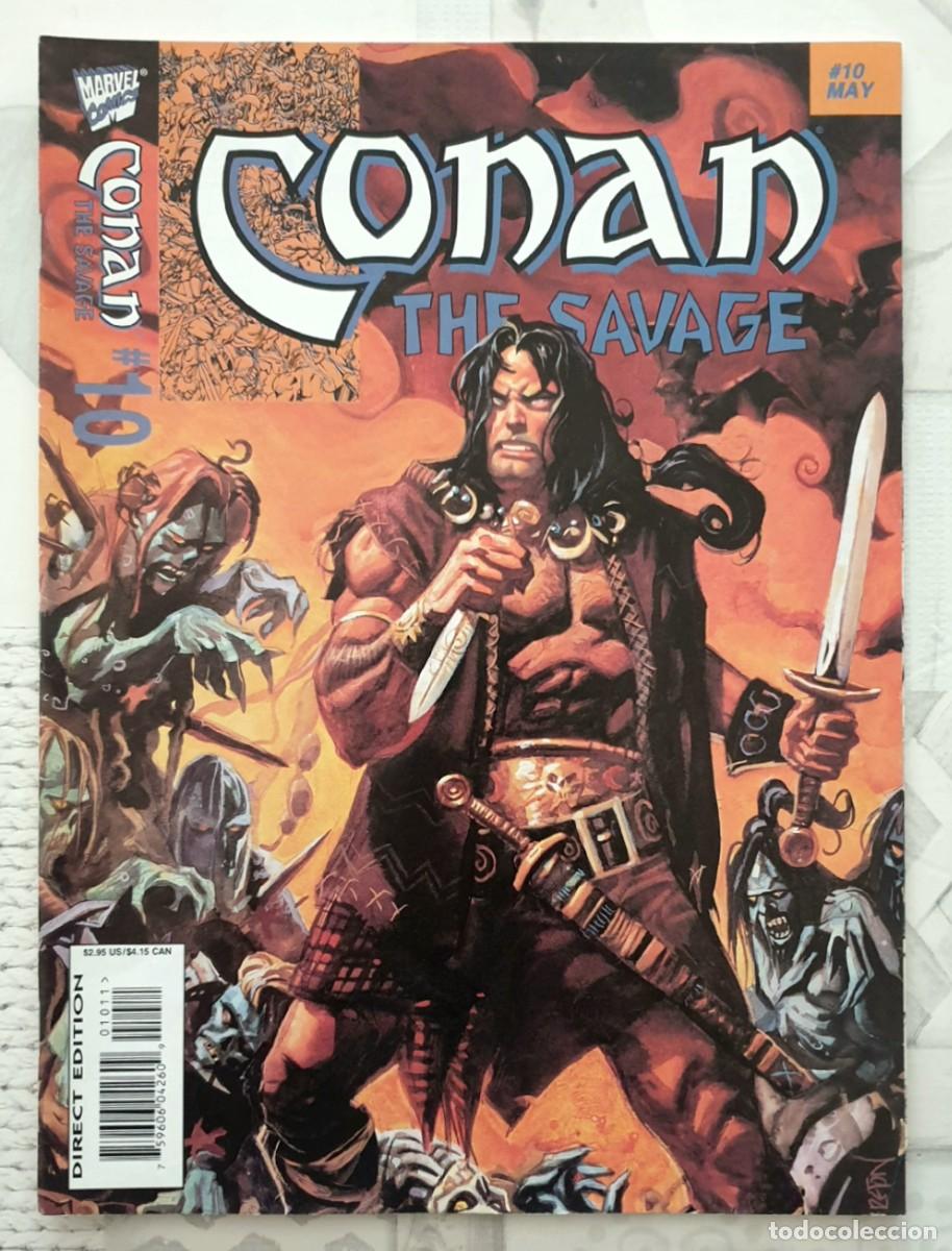 C&oacute;mics: CONAN THE SAVAGE #10. Original en ingles. Marvel Comics 1996 - Foto 1