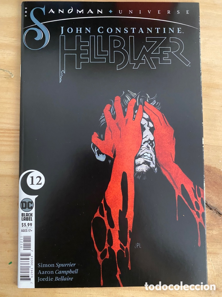 C&oacute;mics: John Constantine Hellblazer #12 (2021) DC Spurrier Campbell - Foto 1