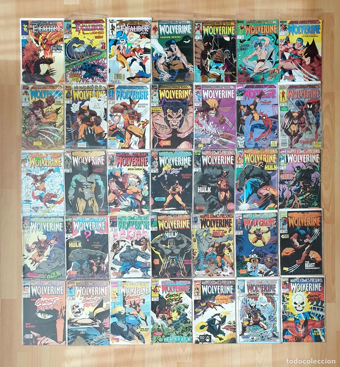 C&oacute;mics: MARVEL COMICS PRESENTS. Colecci&oacute;n completa de 175 comics. Original en ingles. Marvel Comics 1988 - Foto 2