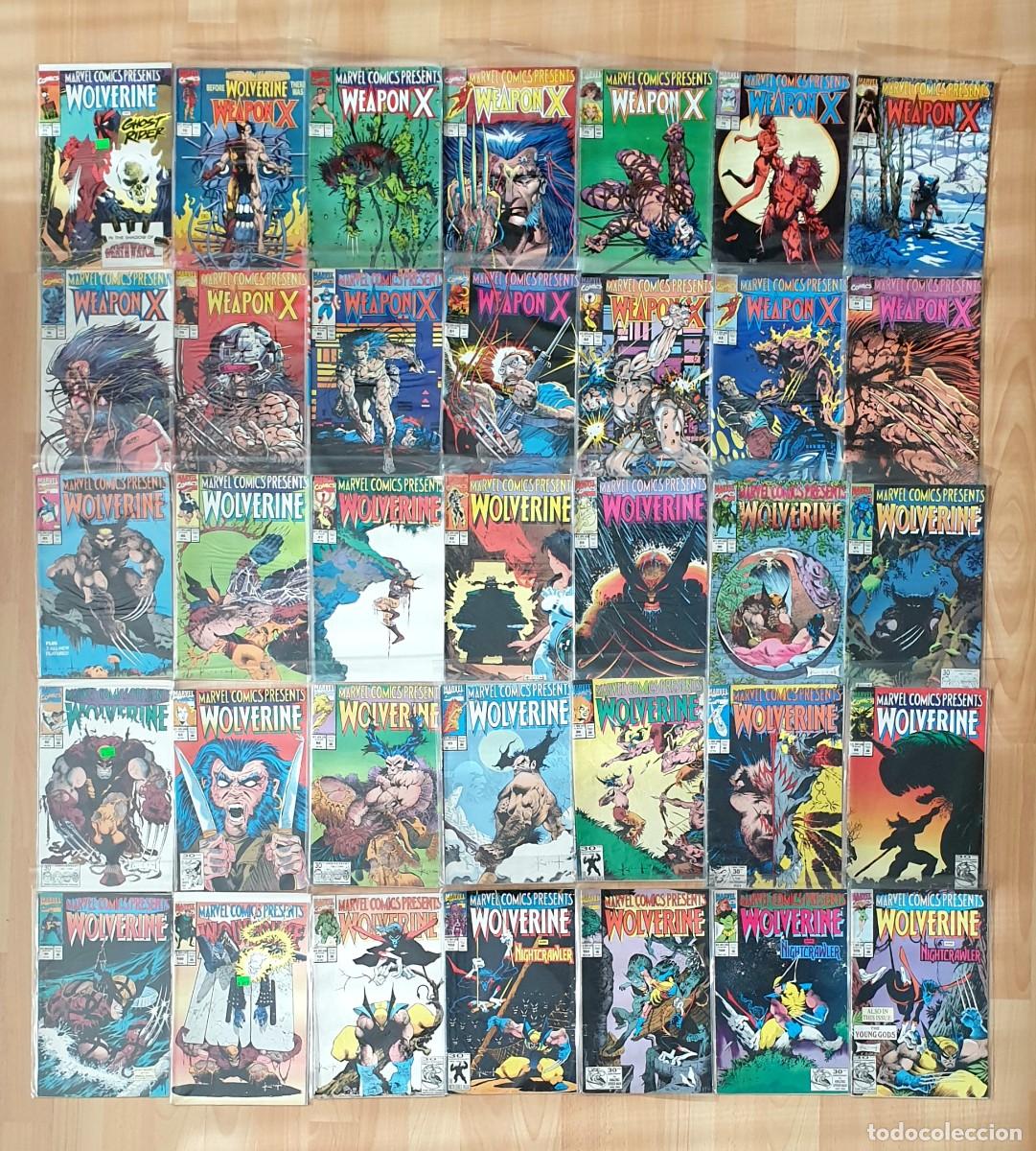 C&oacute;mics: MARVEL COMICS PRESENTS. Colecci&oacute;n completa de 175 comics. Original en ingles. Marvel Comics 1988 - Foto 3