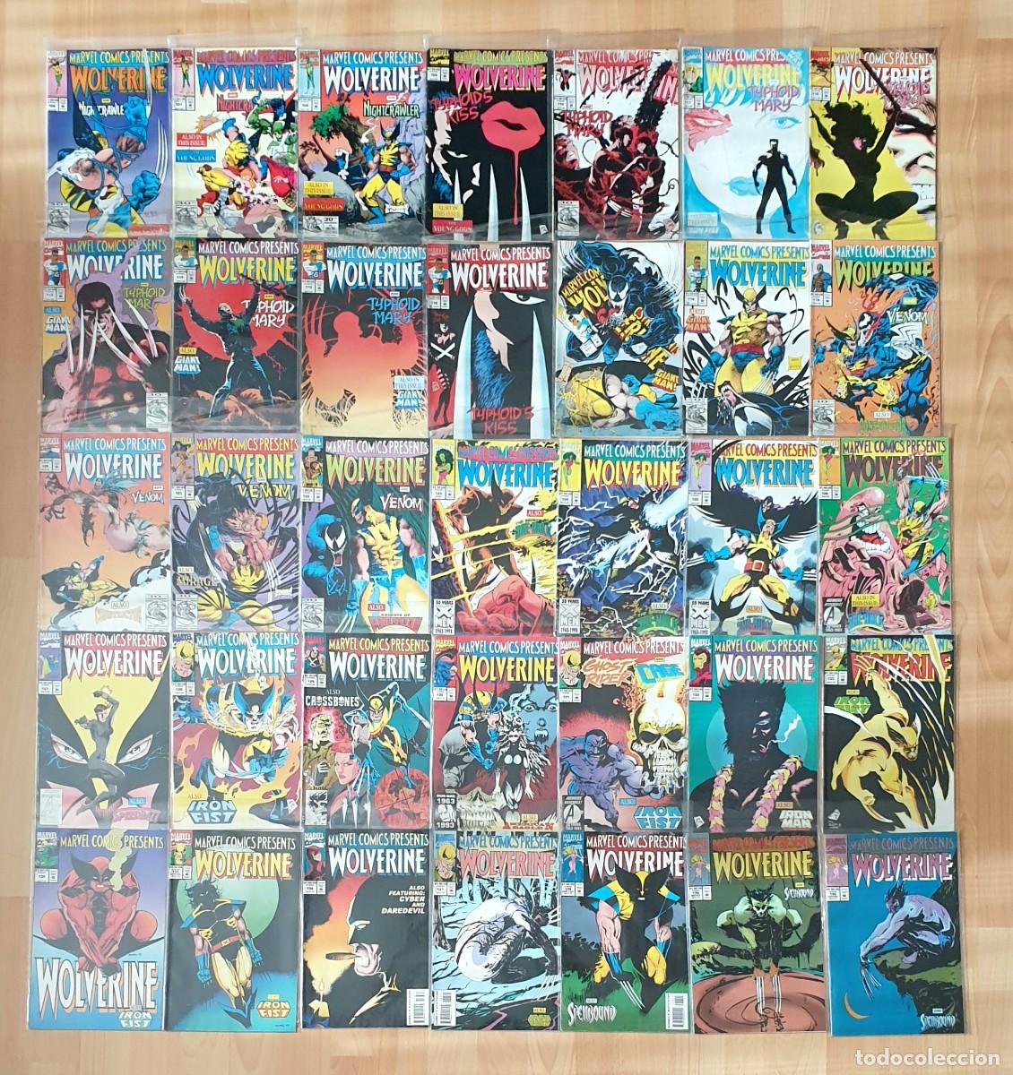 C&oacute;mics: MARVEL COMICS PRESENTS. Colecci&oacute;n completa de 175 comics. Original en ingles. Marvel Comics 1988 - Foto 4