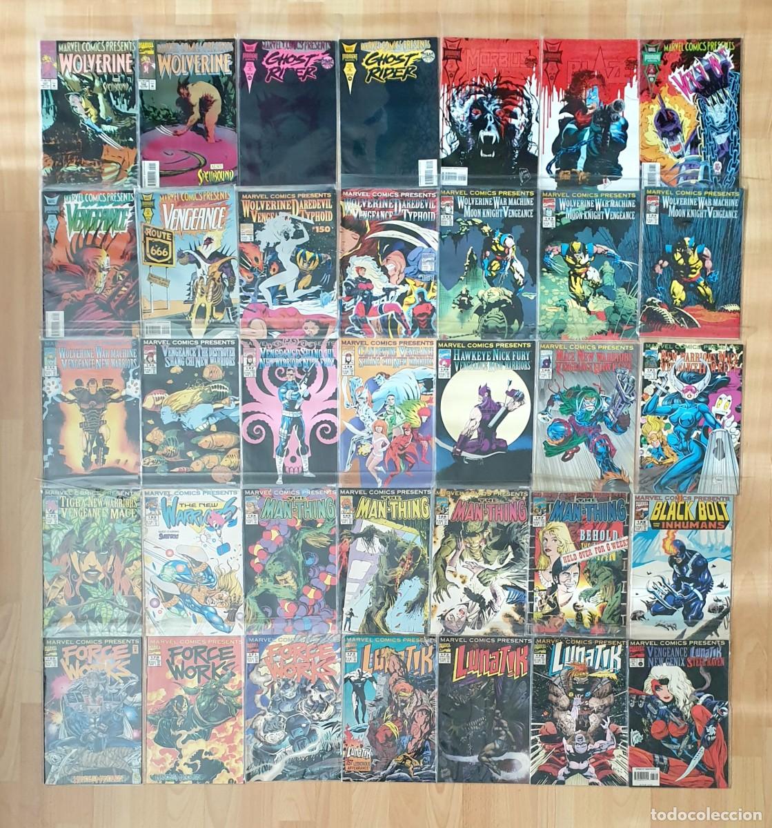 C&oacute;mics: MARVEL COMICS PRESENTS. Colecci&oacute;n completa de 175 comics. Original en ingles. Marvel Comics 1988 - Foto 5