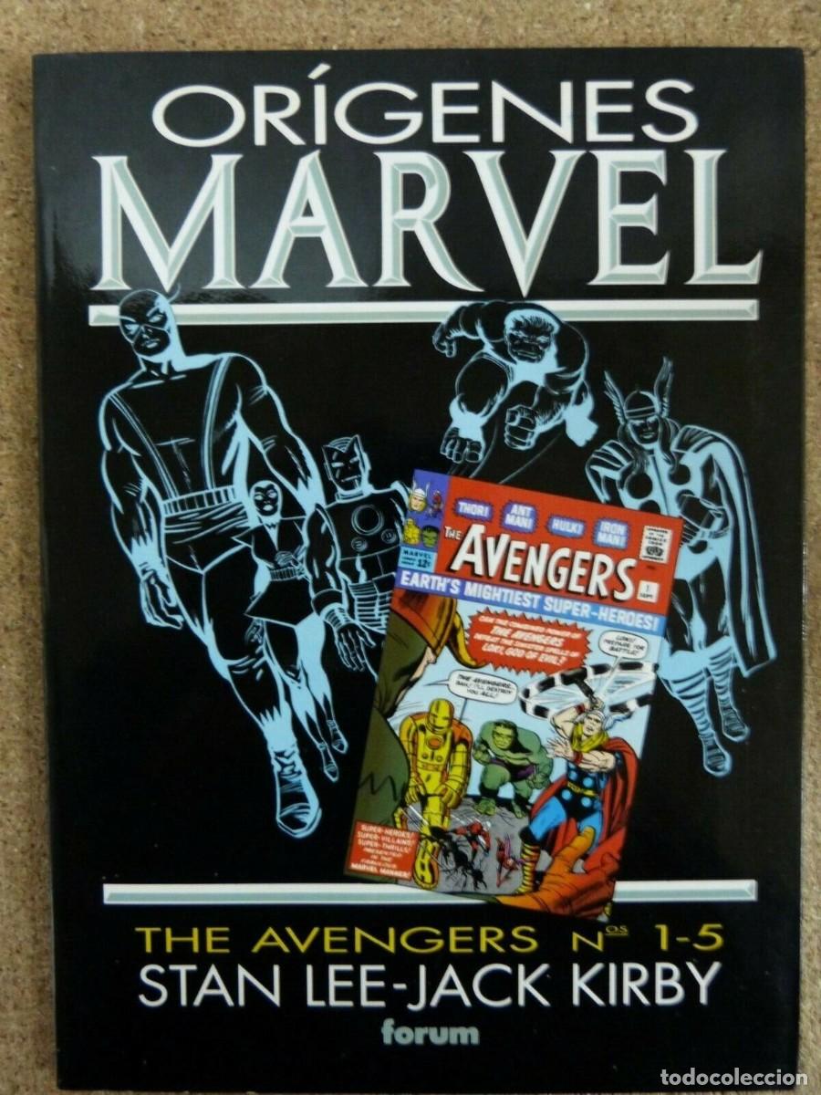 C&oacute;mics: Origenes Marvel.The Avengers - Foto 1