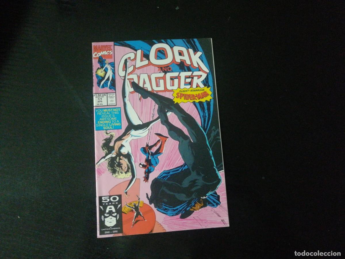 Comics: Cloak and Dagger #17 1991 Spider-man. MARVEL COMICS.