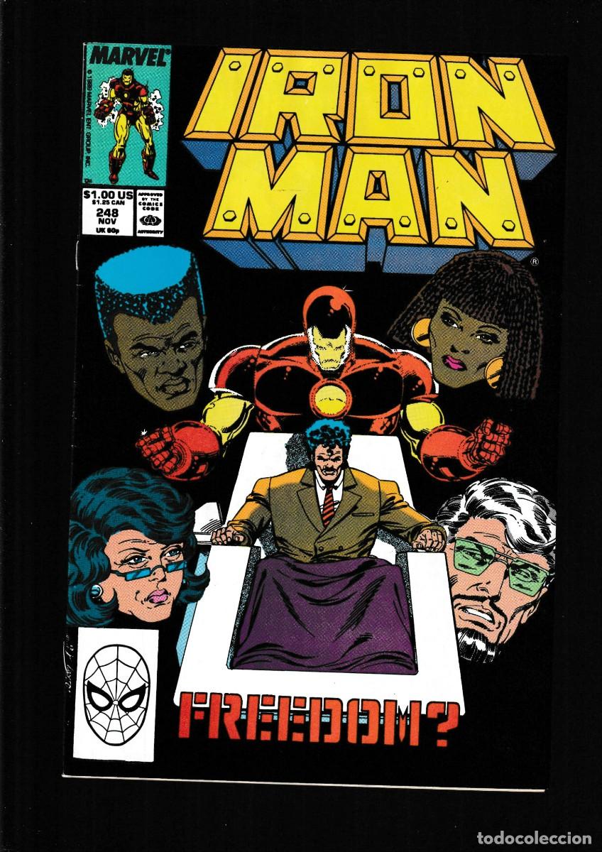 C&oacute;mics: IRON MAN 248 - MARVEL 1989 VFN - Foto 1